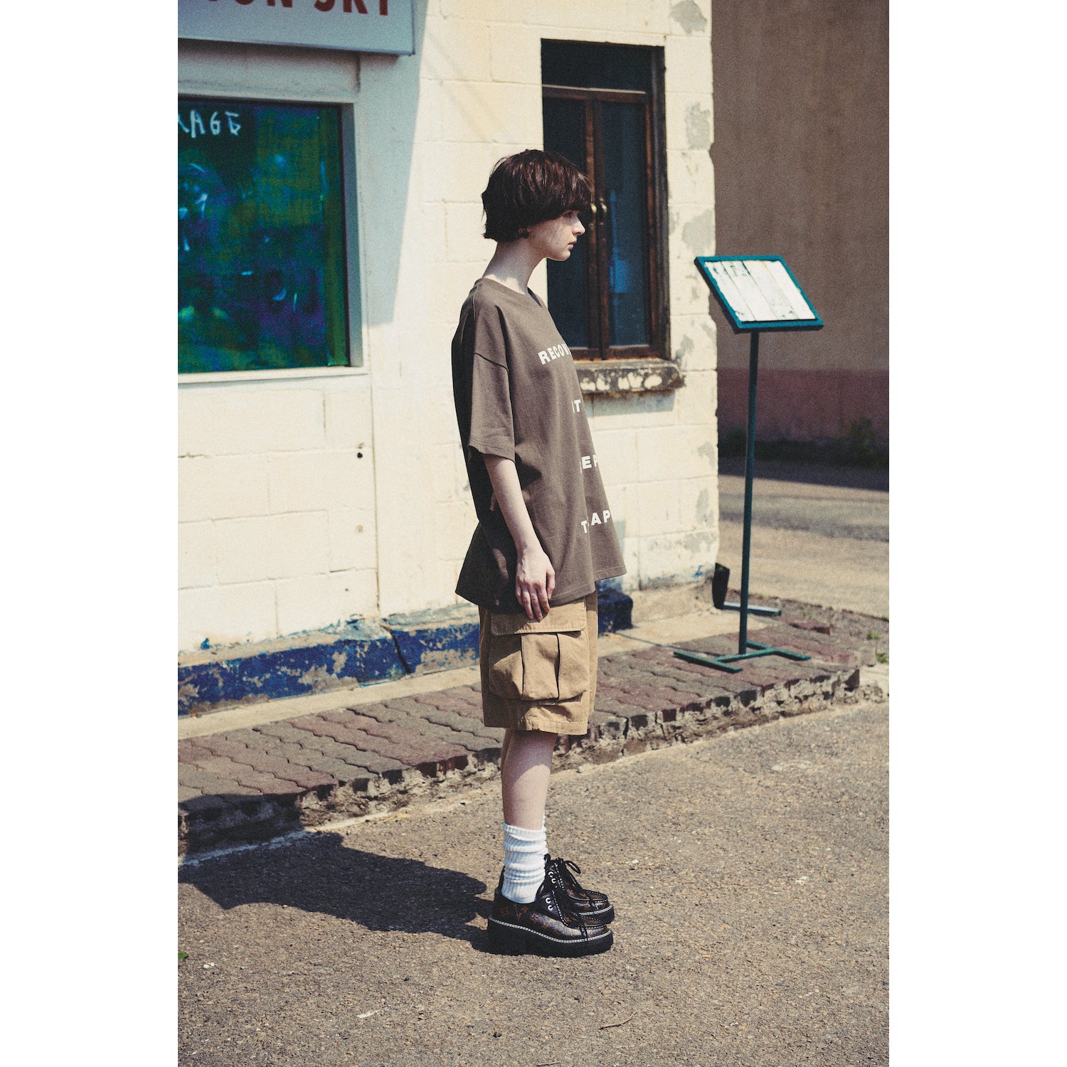R.E.S.T TEE / CHARCOAL