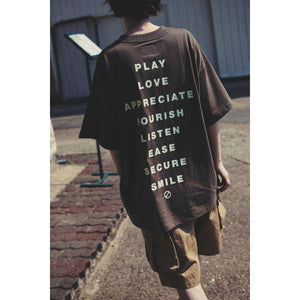 R.E.S.T TEE / CHARCOAL