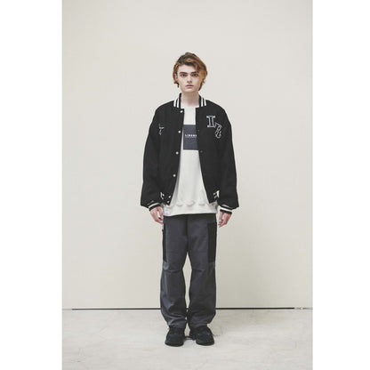 LIBERE VARSITYJACKET / BLACK