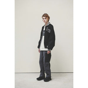 LIBERE VARSITYJACKET / BLACK