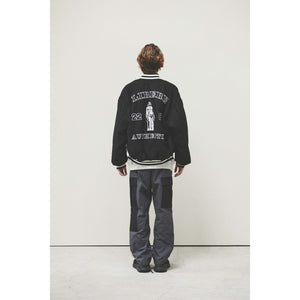 LIBERE VARSITYJACKET / BLACK