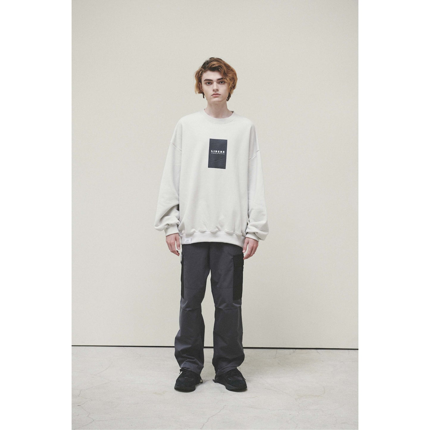 1DAY SWEATSHIRT / LIGHT GRAY