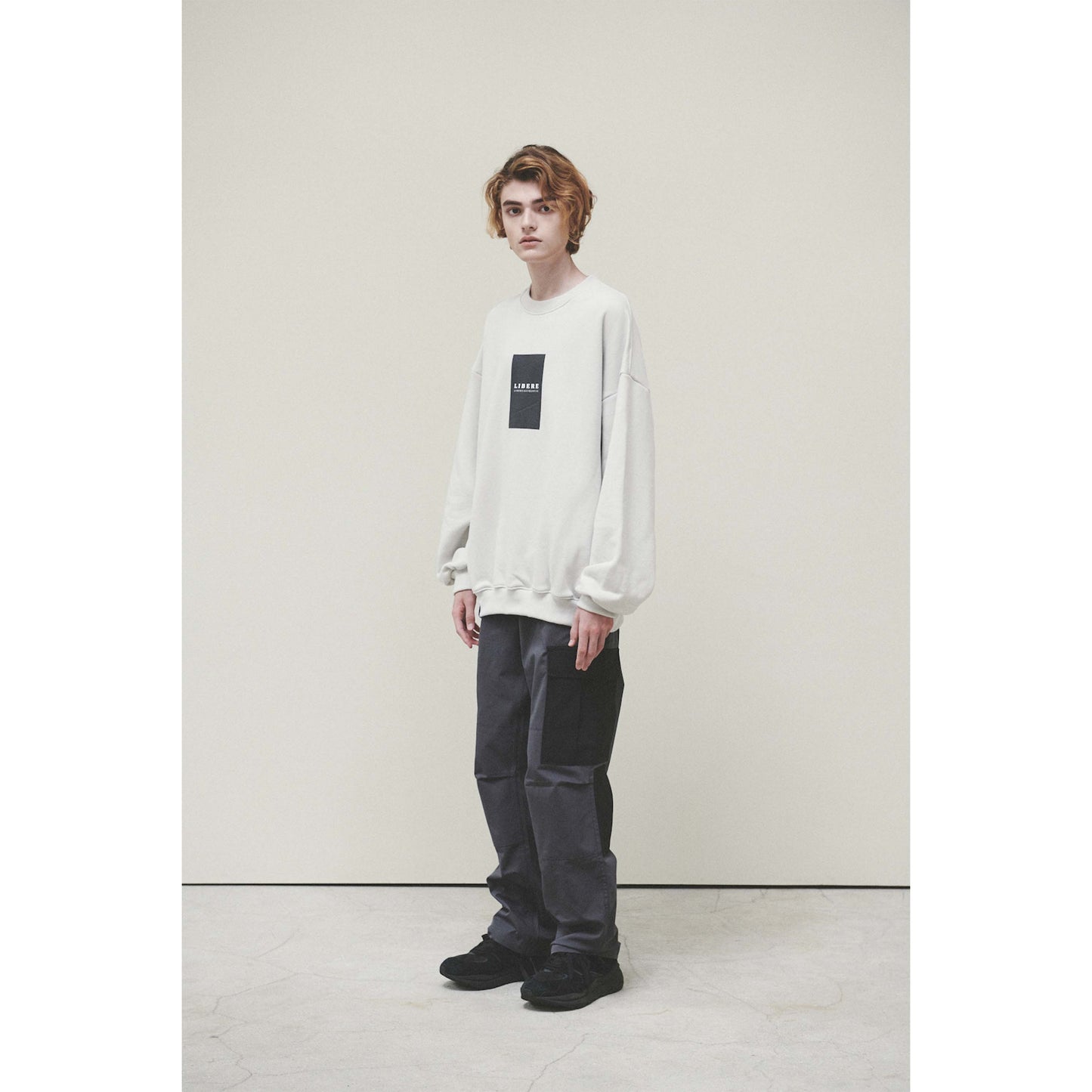 1DAY SWEATSHIRT / LIGHT GRAY