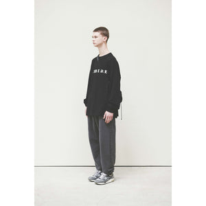 LOGO LONGSLEEVE / BLACK