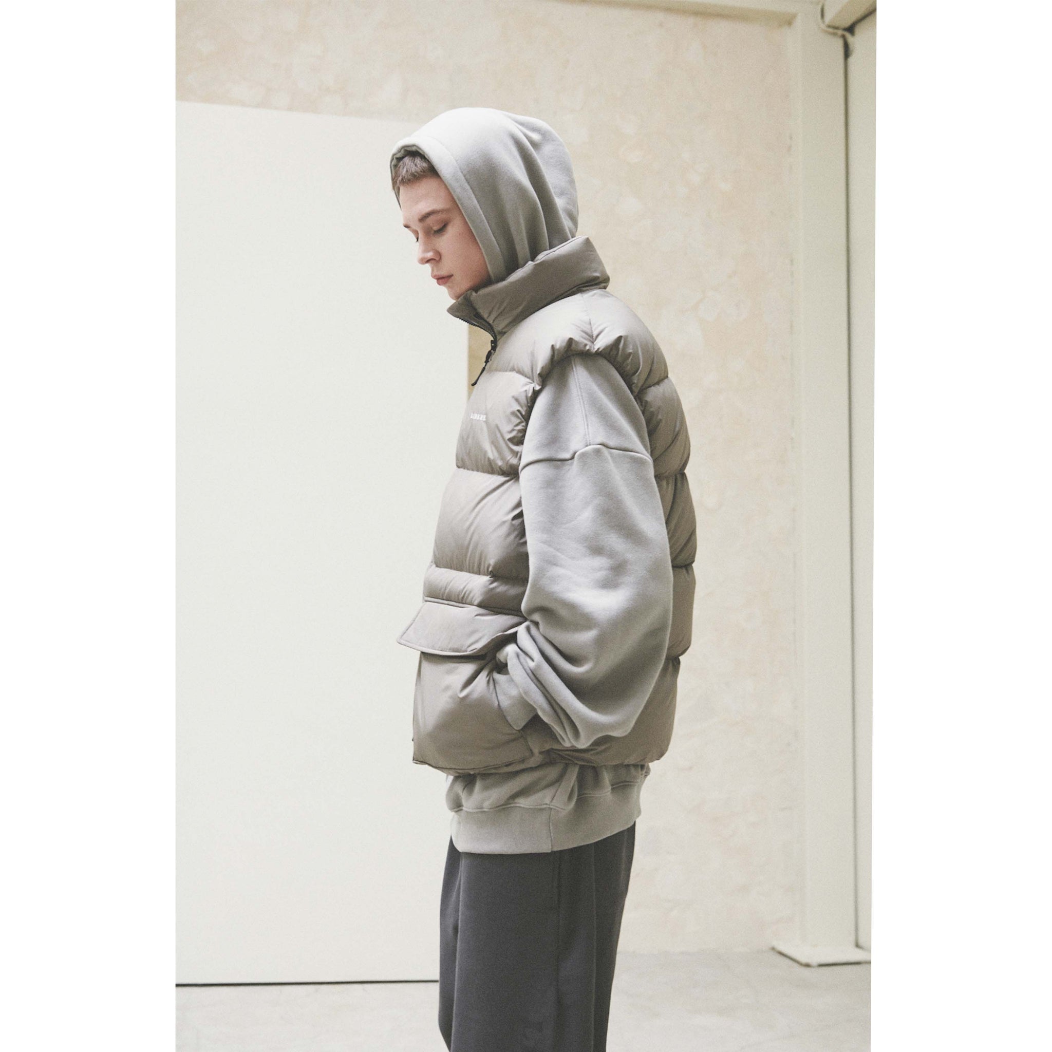 DOWN VEST / OLIVE