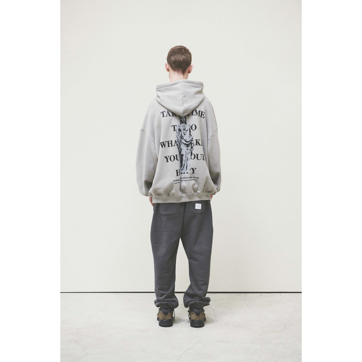 SABBATH LOGO HOODIE / STORM DUST