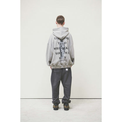 SABBATH LOGO HOODIE / STORM DUST