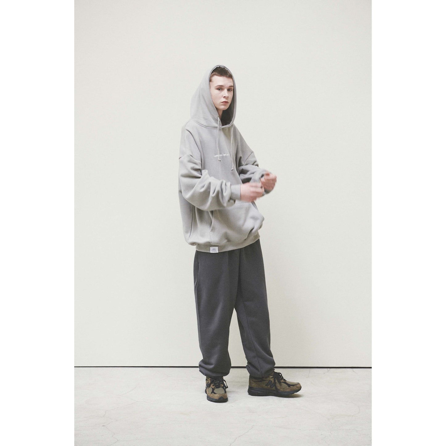 SABBATH LOGO HOODIE / STORM DUST