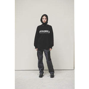 STRING WARM HOOD / BLACK