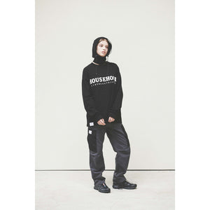 STRING WARM HOOD / BLACK