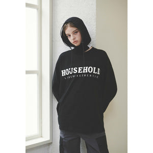 STRING WARM HOOD / BLACK