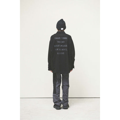 CHIMAYO OVER SHIRTS / BLACK