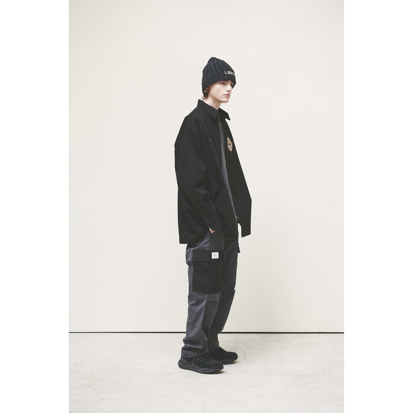 CHIMAYO OVER SHIRTS / BLACK