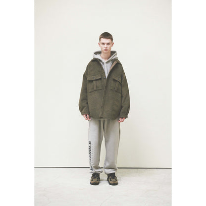 POCKET CHIMAYO OVER SHIRTS / KHAKI