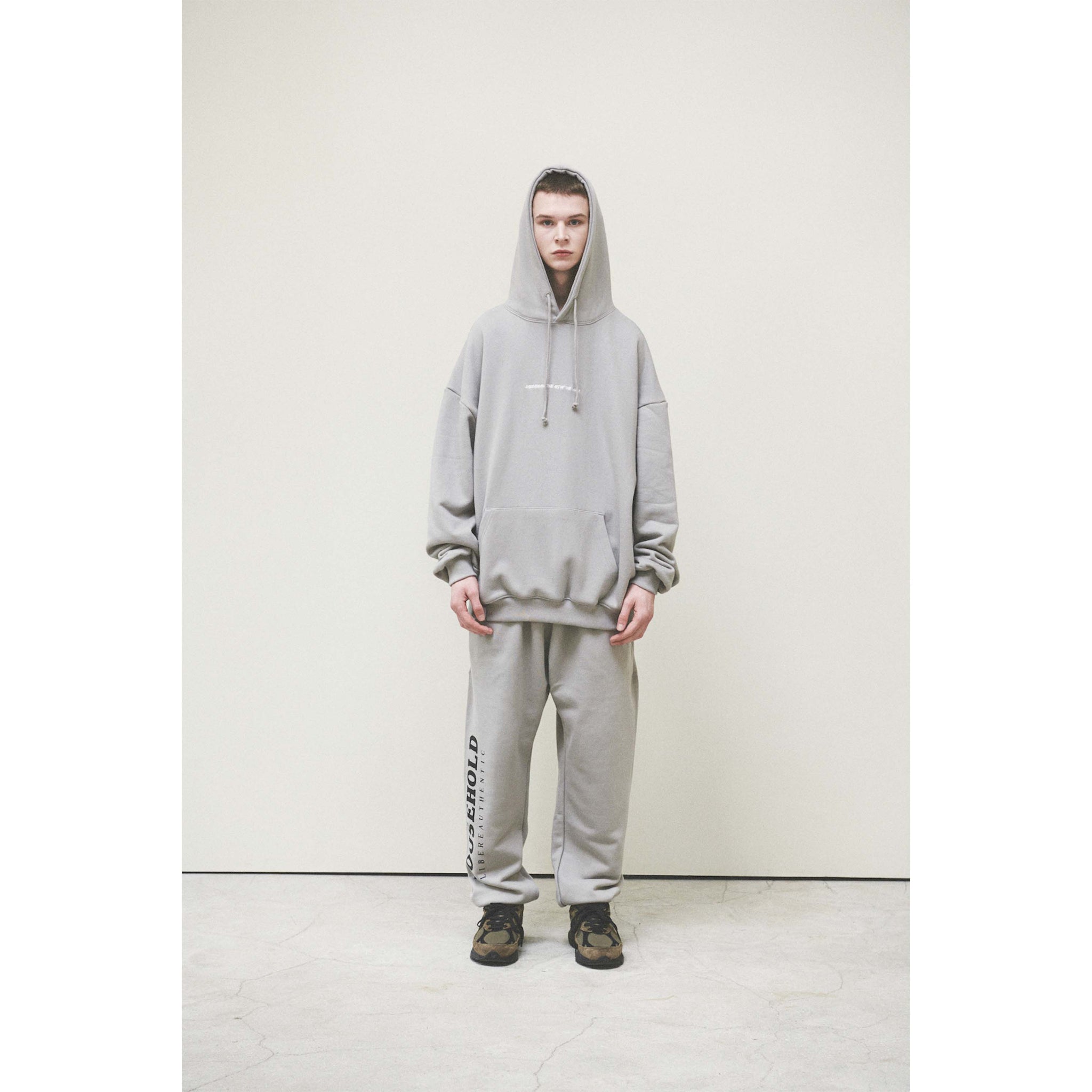 H LOGO SWEATPANTS / STORM DUST