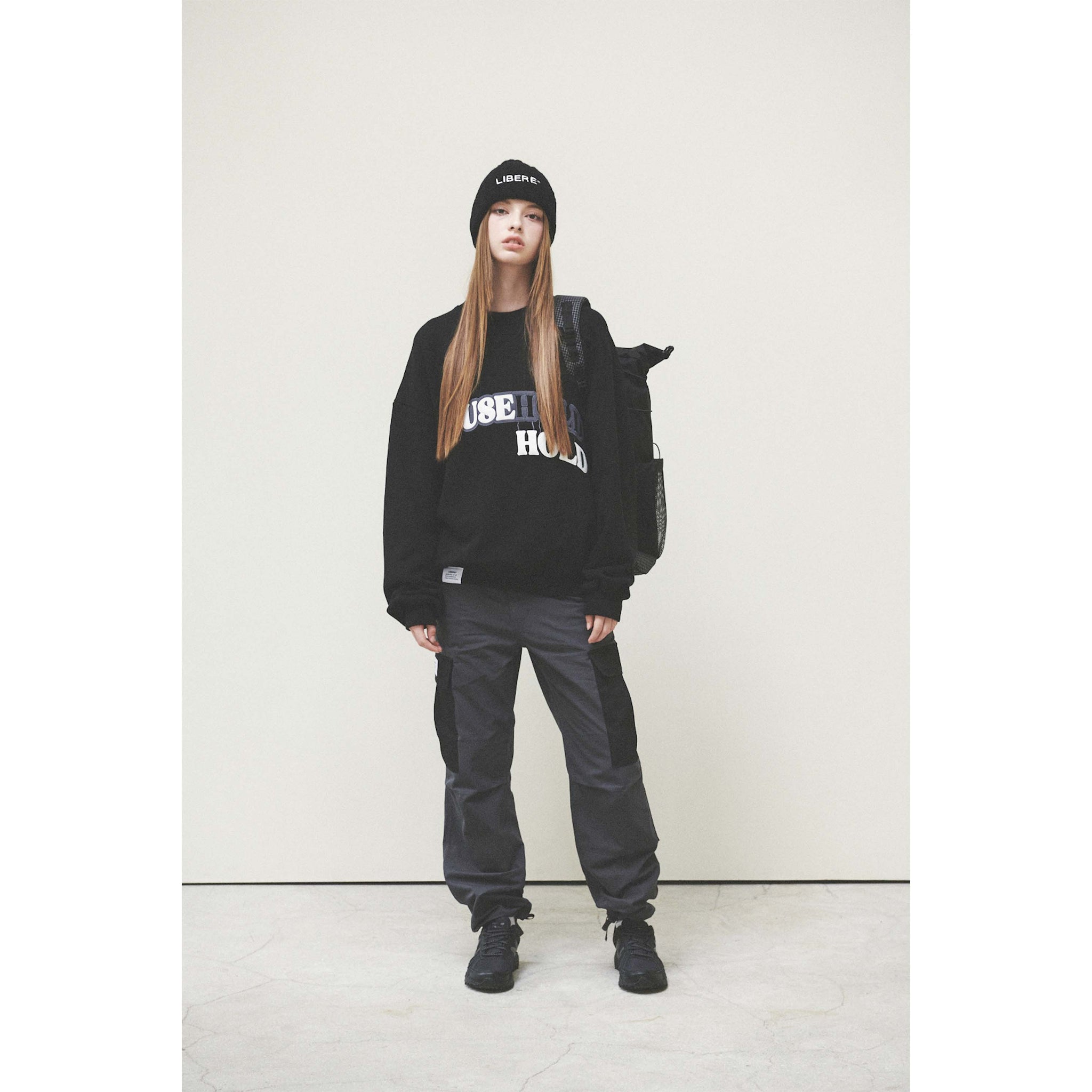 R.M SWEATSHIRT / BLACK
