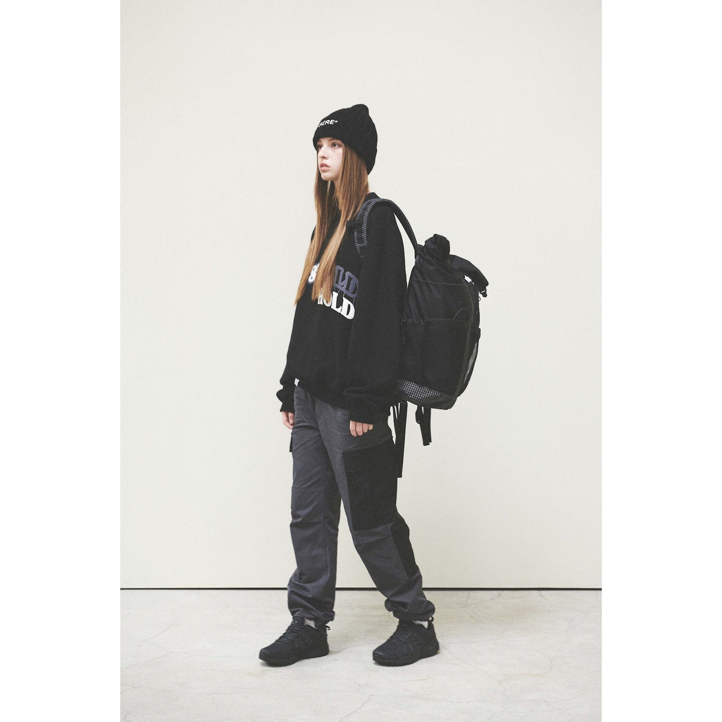 AT ROLLTOP BACK PACK / BLACK