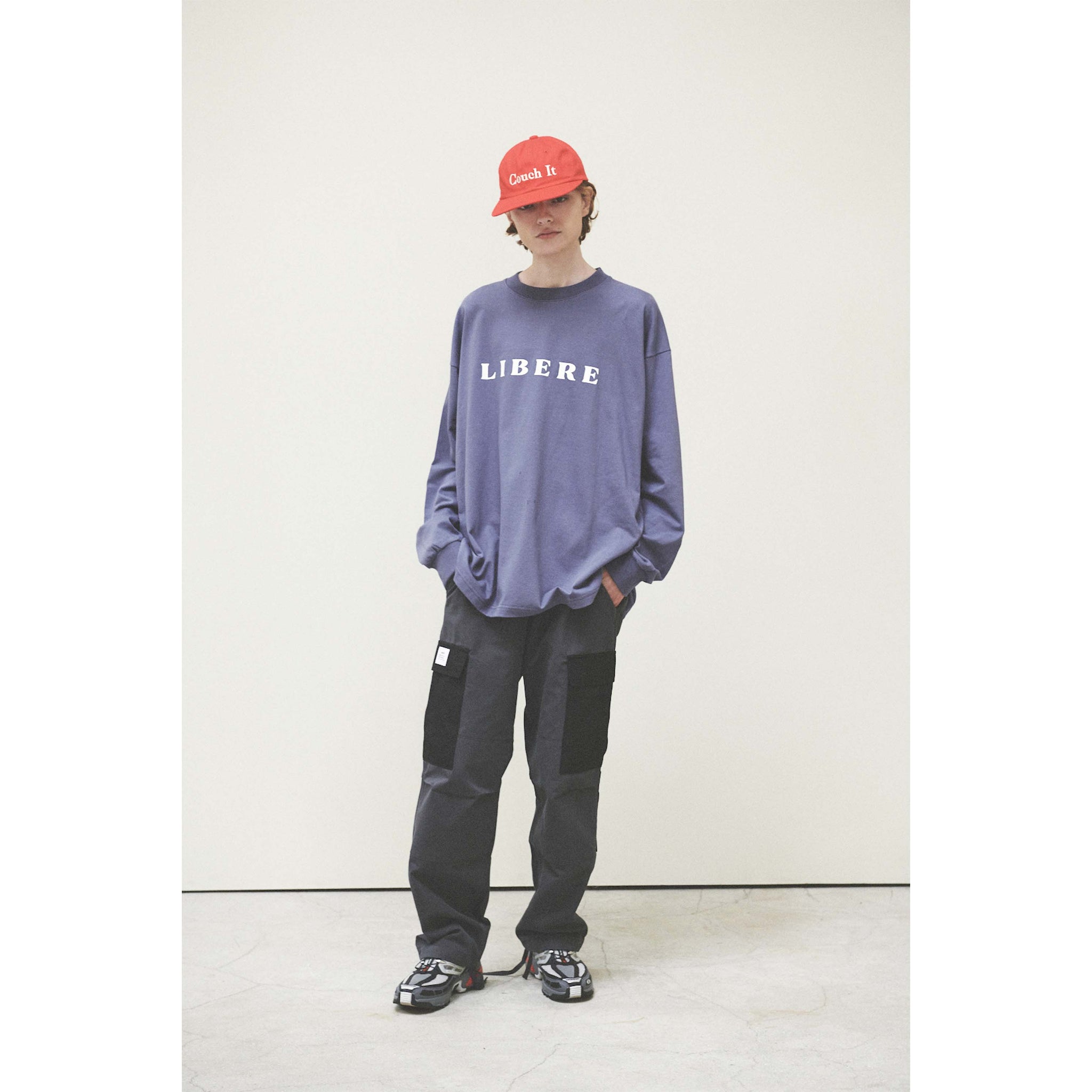 LOGO LONGSLEEVE / GUNPOWDER