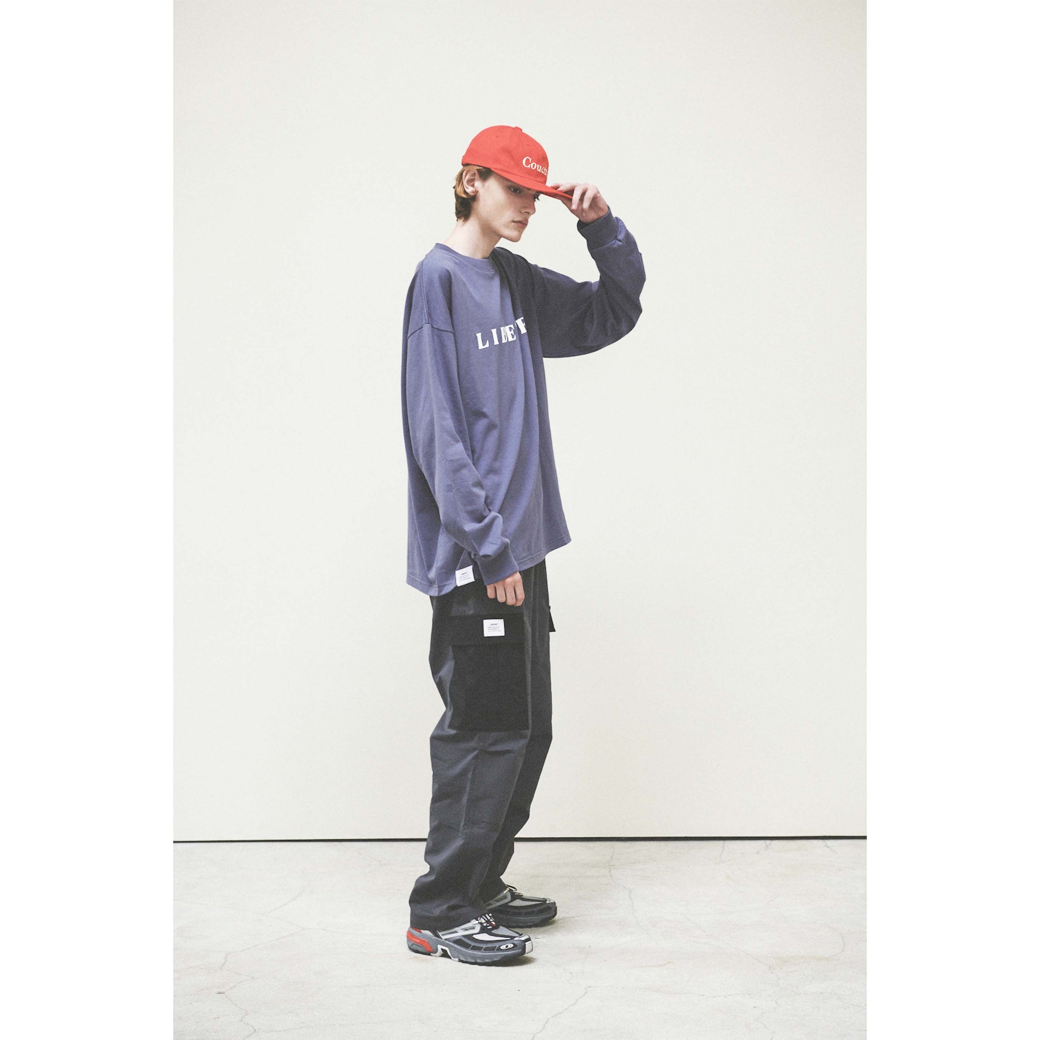 LOGO LONGSLEEVE / GUNPOWDER