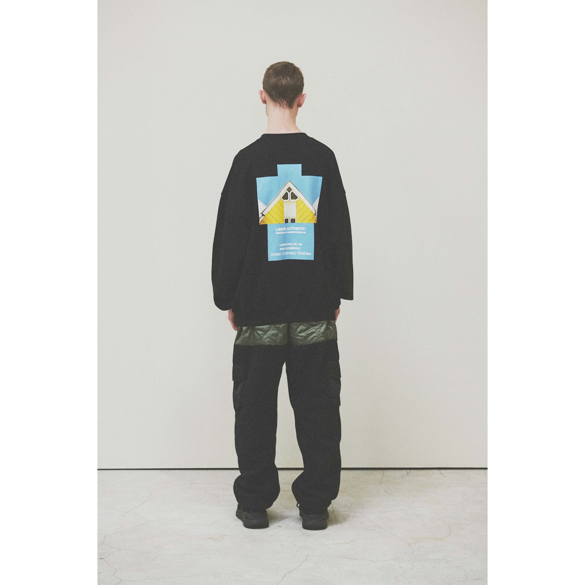 1DAY SWEATSHIRT / BLACK