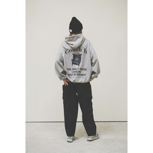 COUCH 2 HOODIE / LIGHT GRAY