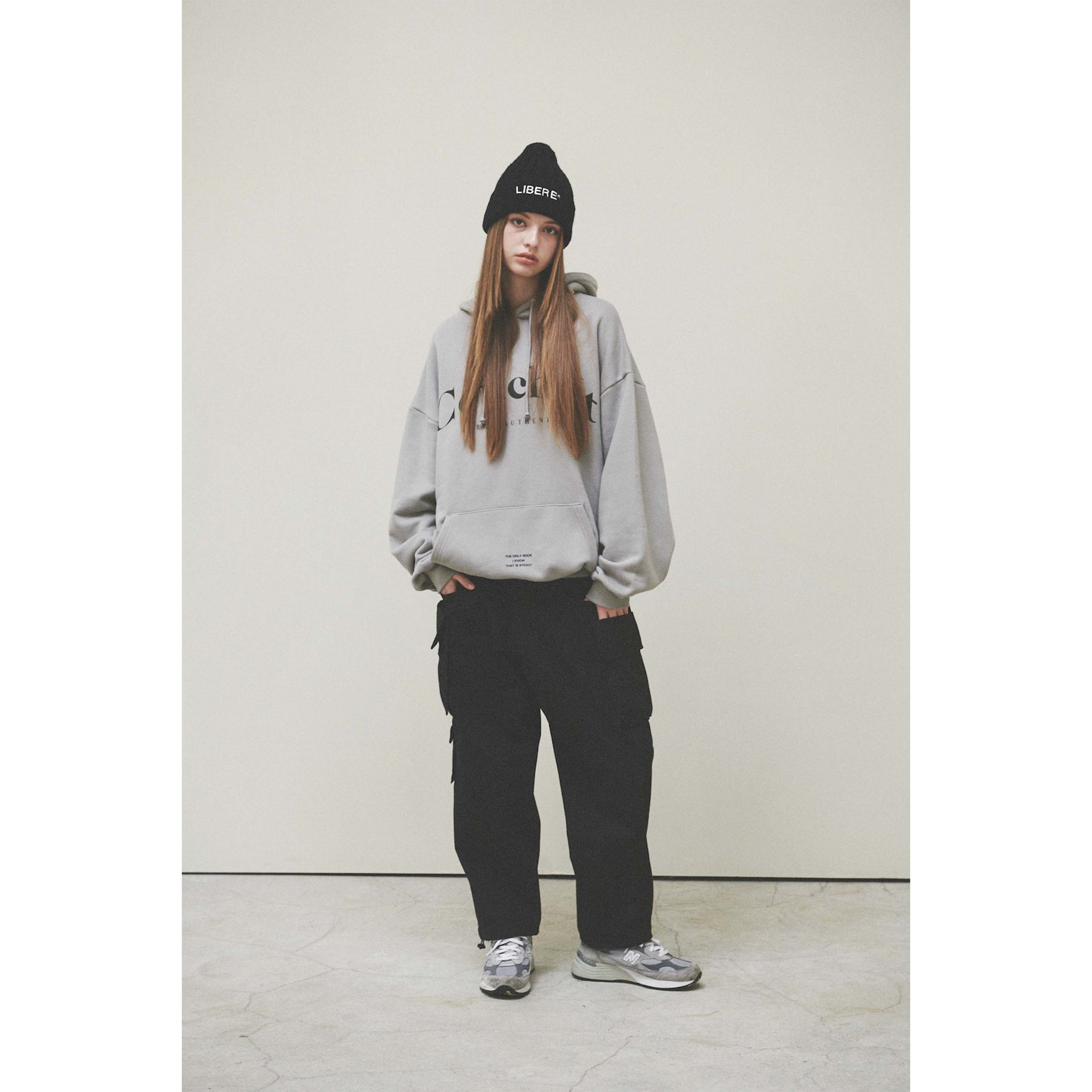 COUCH 2 HOODIE / LIGHT GRAY