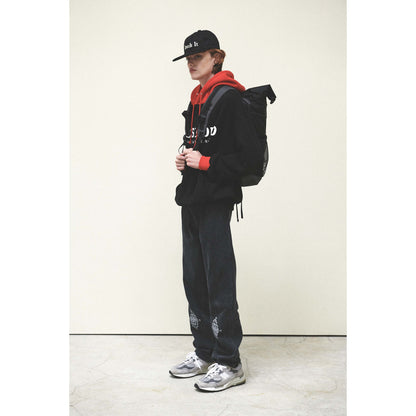 H LOGO HOODIE / BLACK