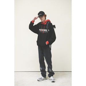 H LOGO HOODIE / BLACK