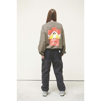 1DAY SWEATSHIRT / KHAKI