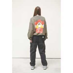 1DAY SWEATSHIRT / KHAKI