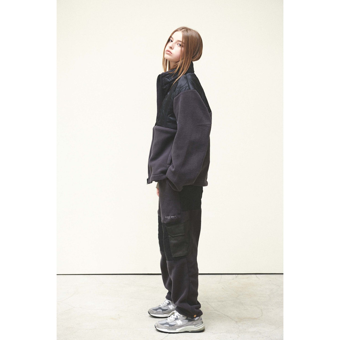 FLEECE PANTS / BLACK