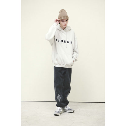 LOGO HOODIE / LIGHT GRAY