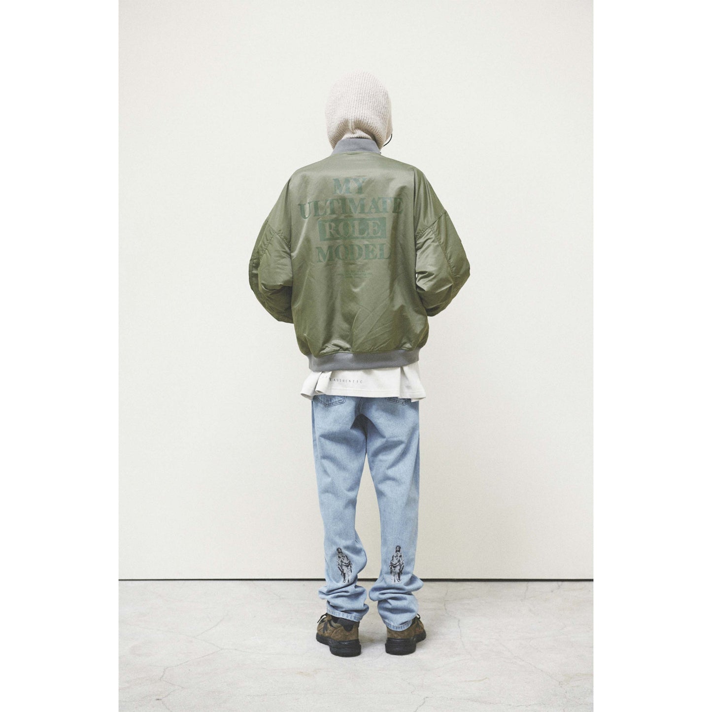 STRING WARM HOOD / IVORY