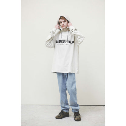 H LOGO LONGSLEEVE / LIGHT GRAY