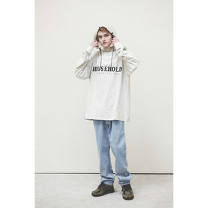 H LOGO LONGSLEEVE / LIGHT GRAY