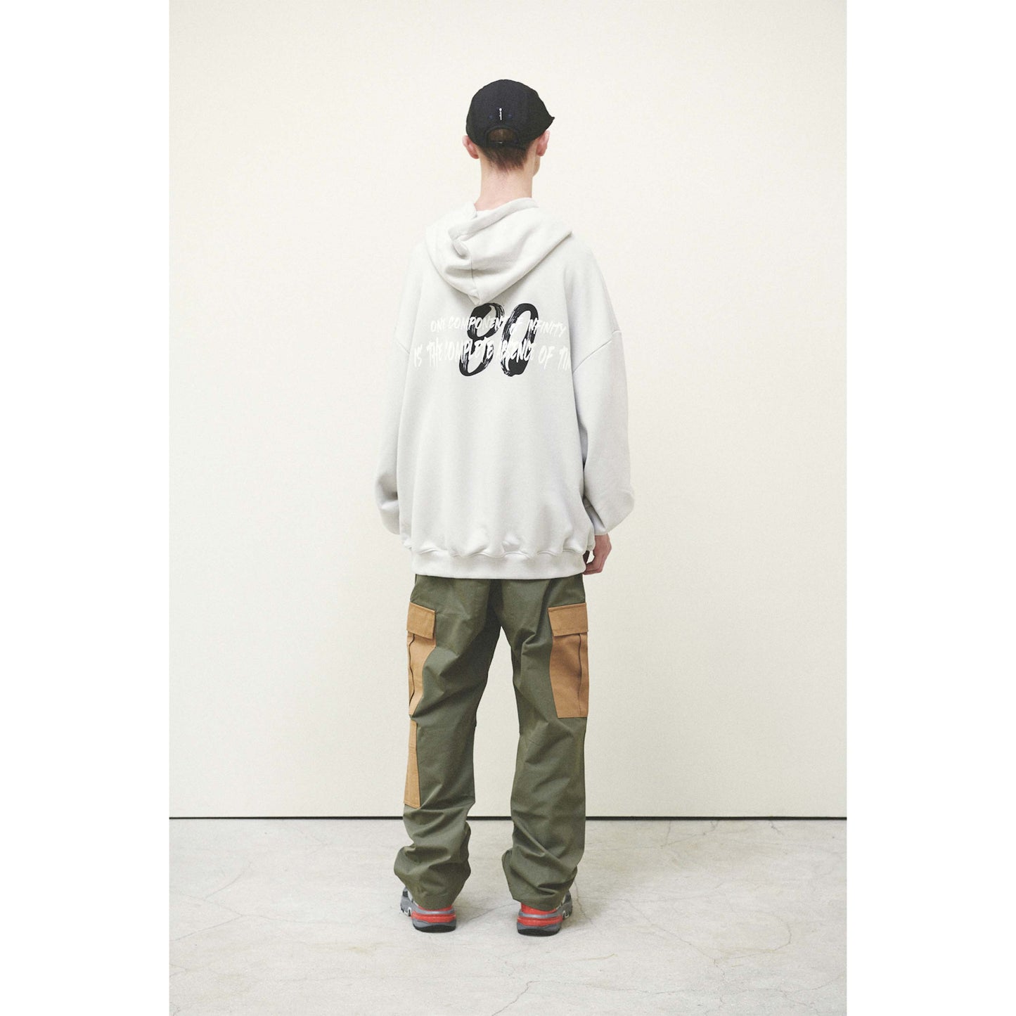 CHAOS HOODIE / LIGHT GRAY
