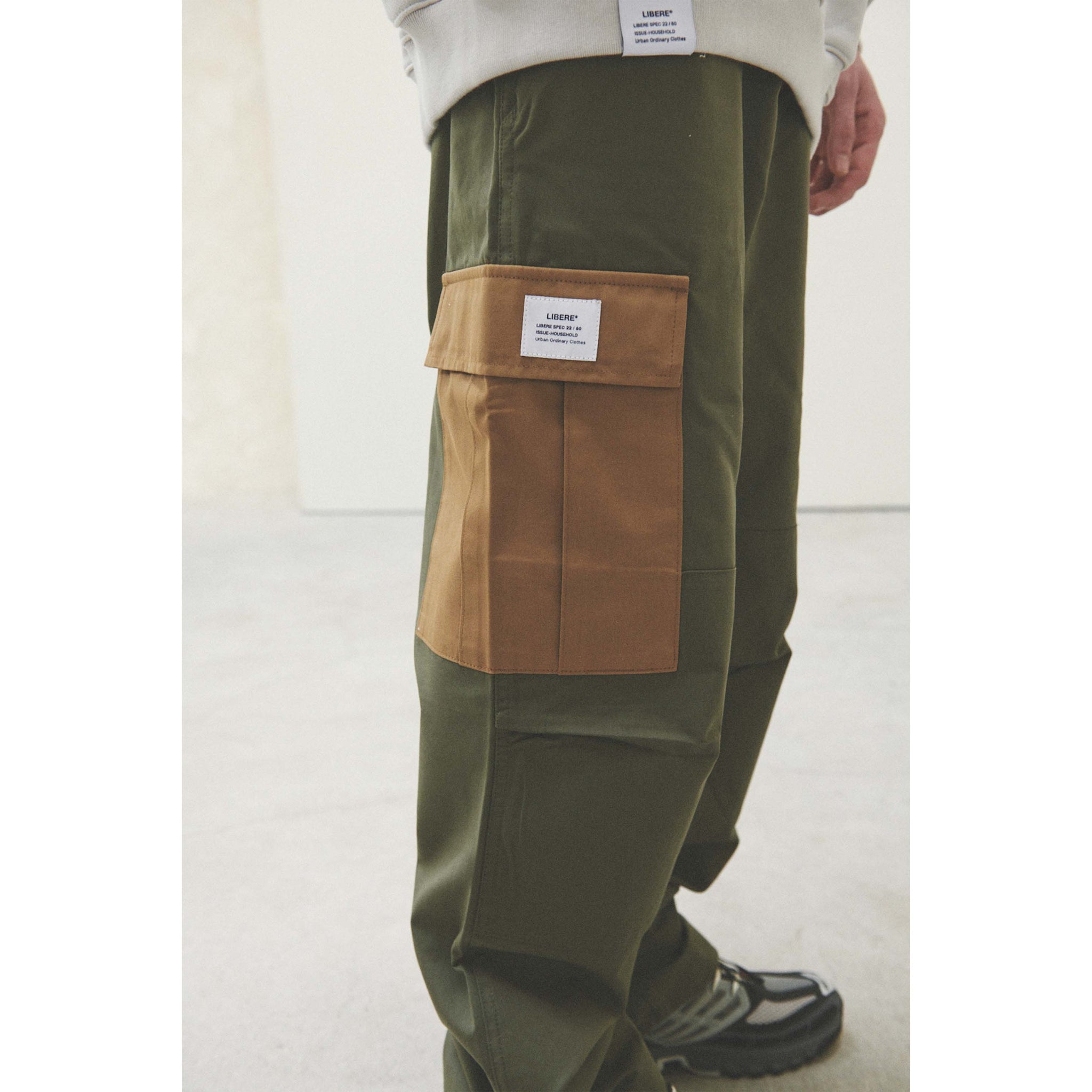 MIL CARGO PANTS / KHAKI