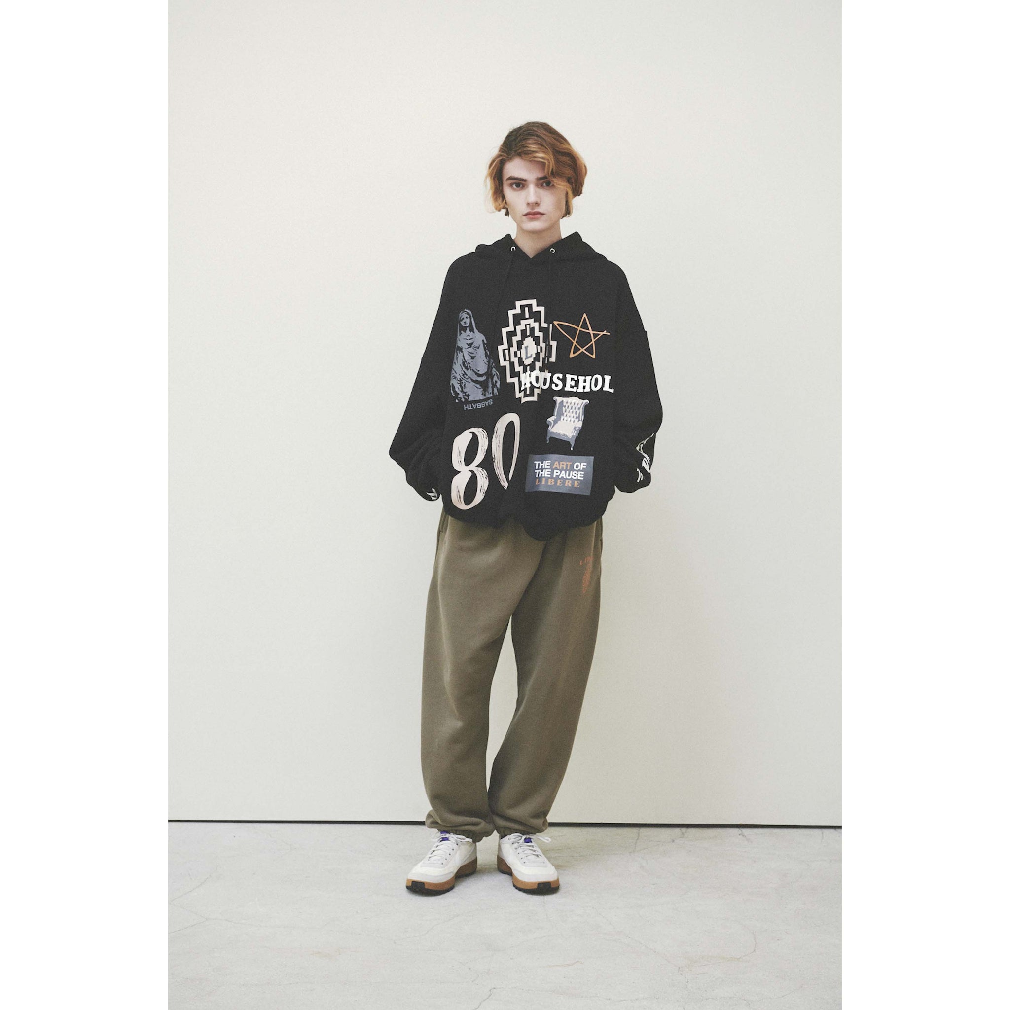 COLLAGE SWEATSHIRT / BLACK
