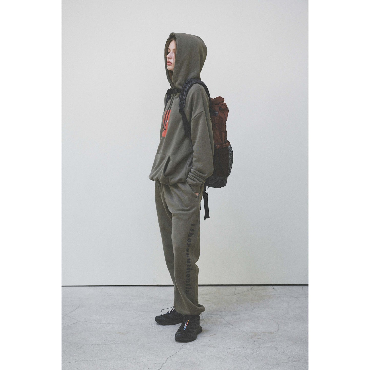 1DAY HOODIE / KHAKI