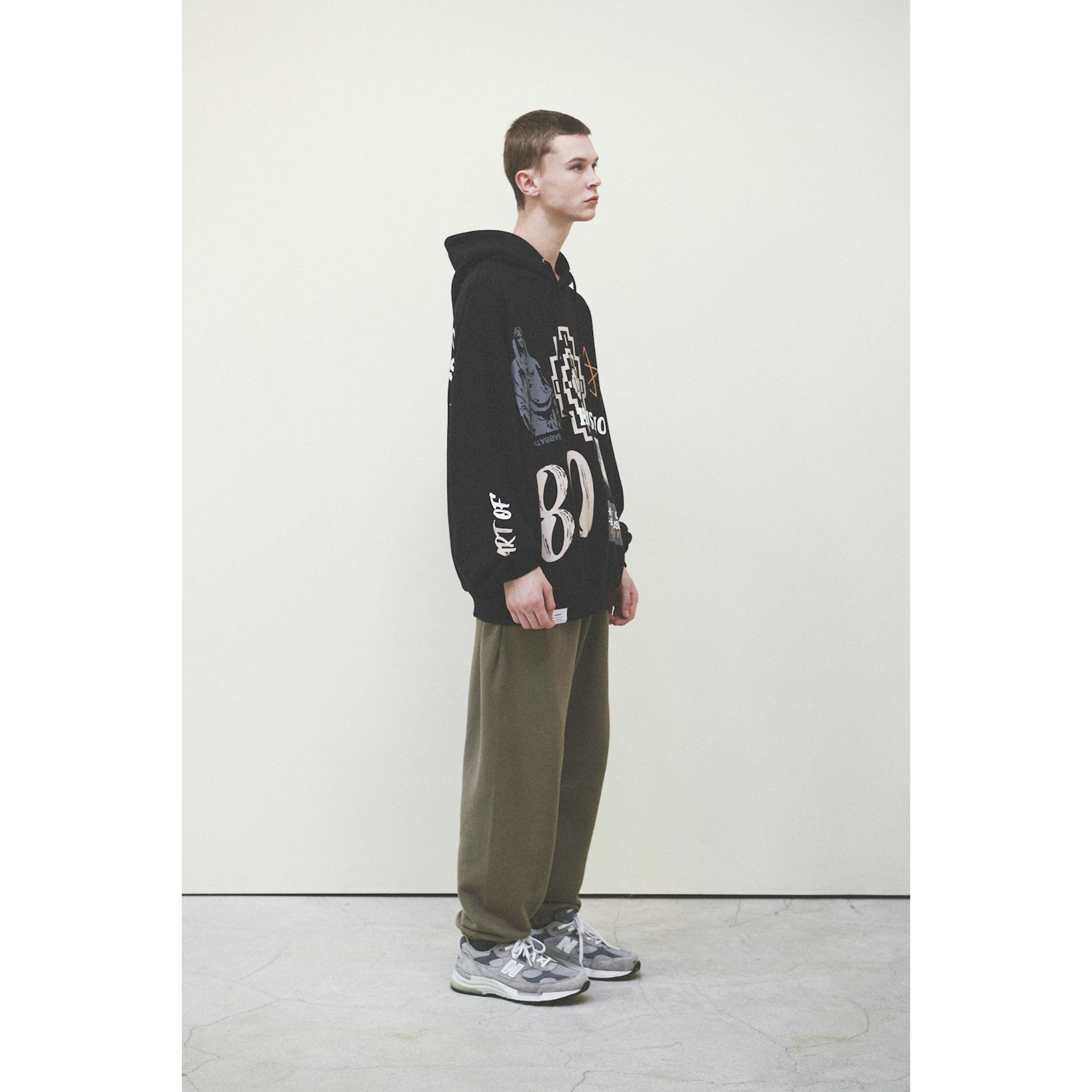 COLLAGE SWEATSHIRT / BLACK