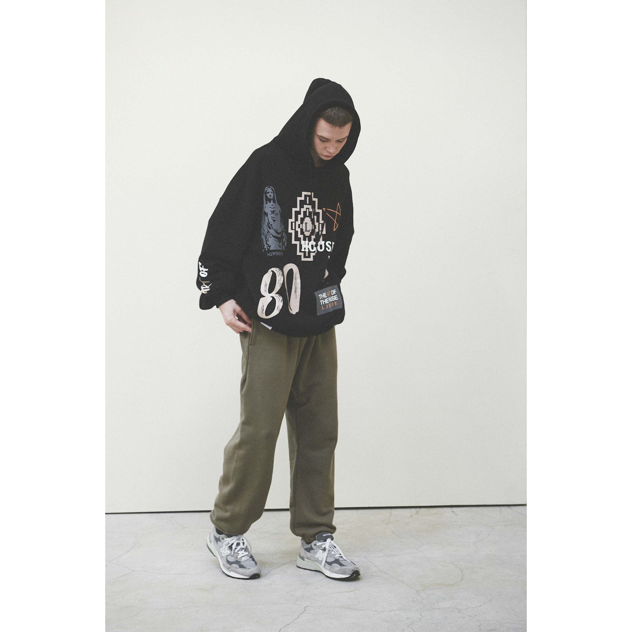 COLLAGE SWEATSHIRT / BLACK