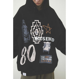 COLLAGE SWEATSHIRT / BLACK