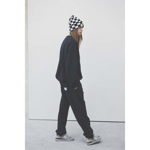 CHECKERBOARD BEANIE