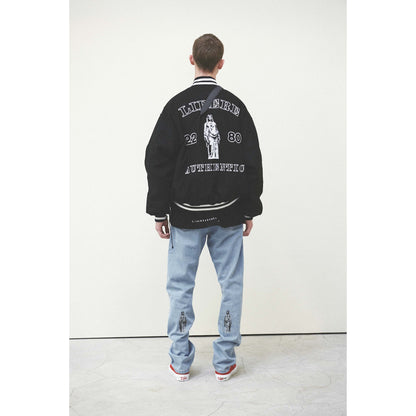 LIBERE VARSITYJACKET / BLACK