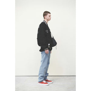LIBERE VARSITYJACKET / BLACK