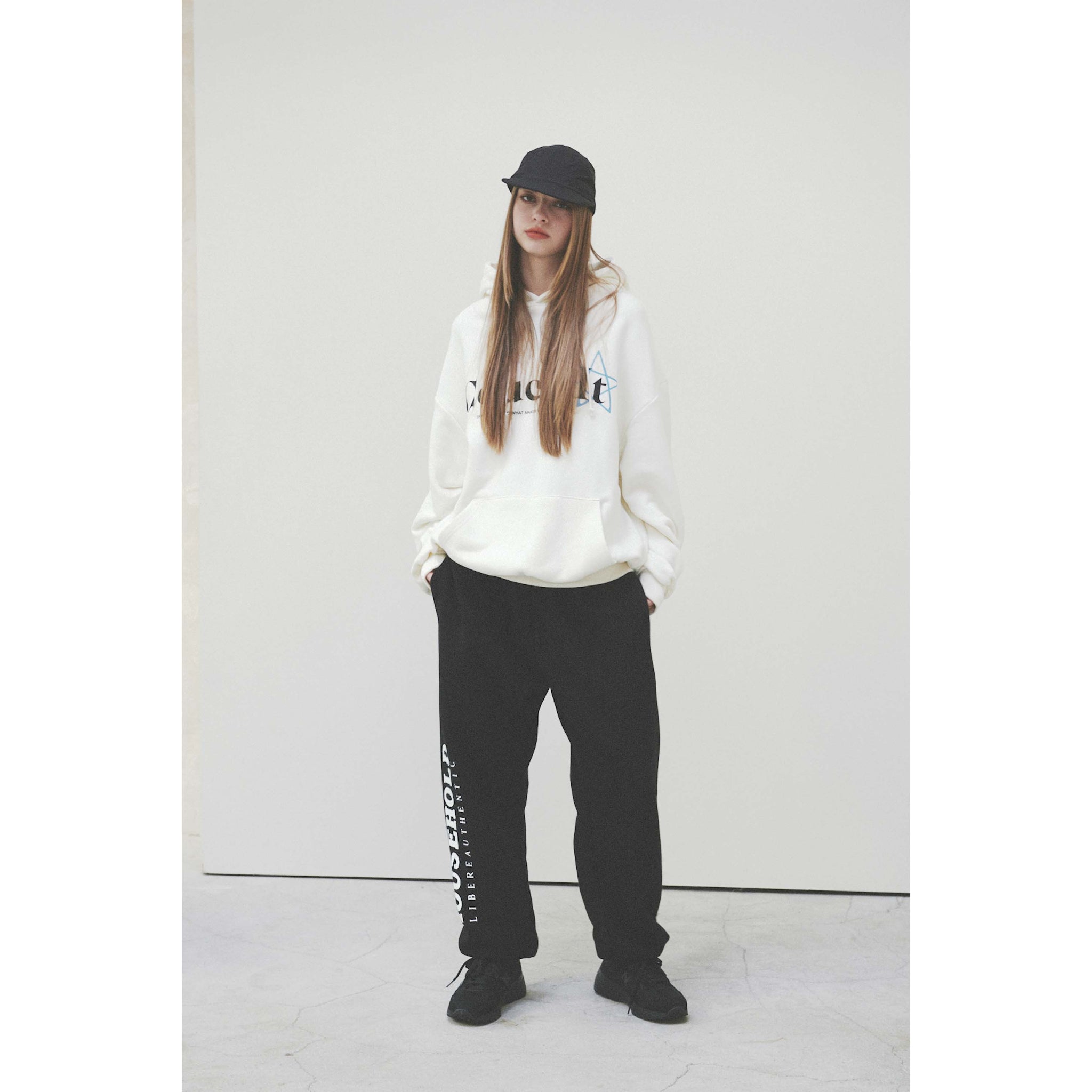 COUCH IT LOGO HOODIE / IVORY