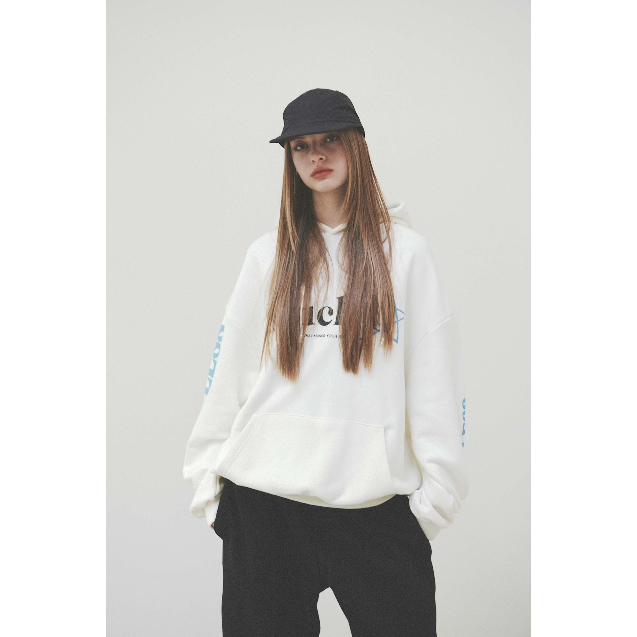 COUCH IT LOGO HOODIE / IVORY