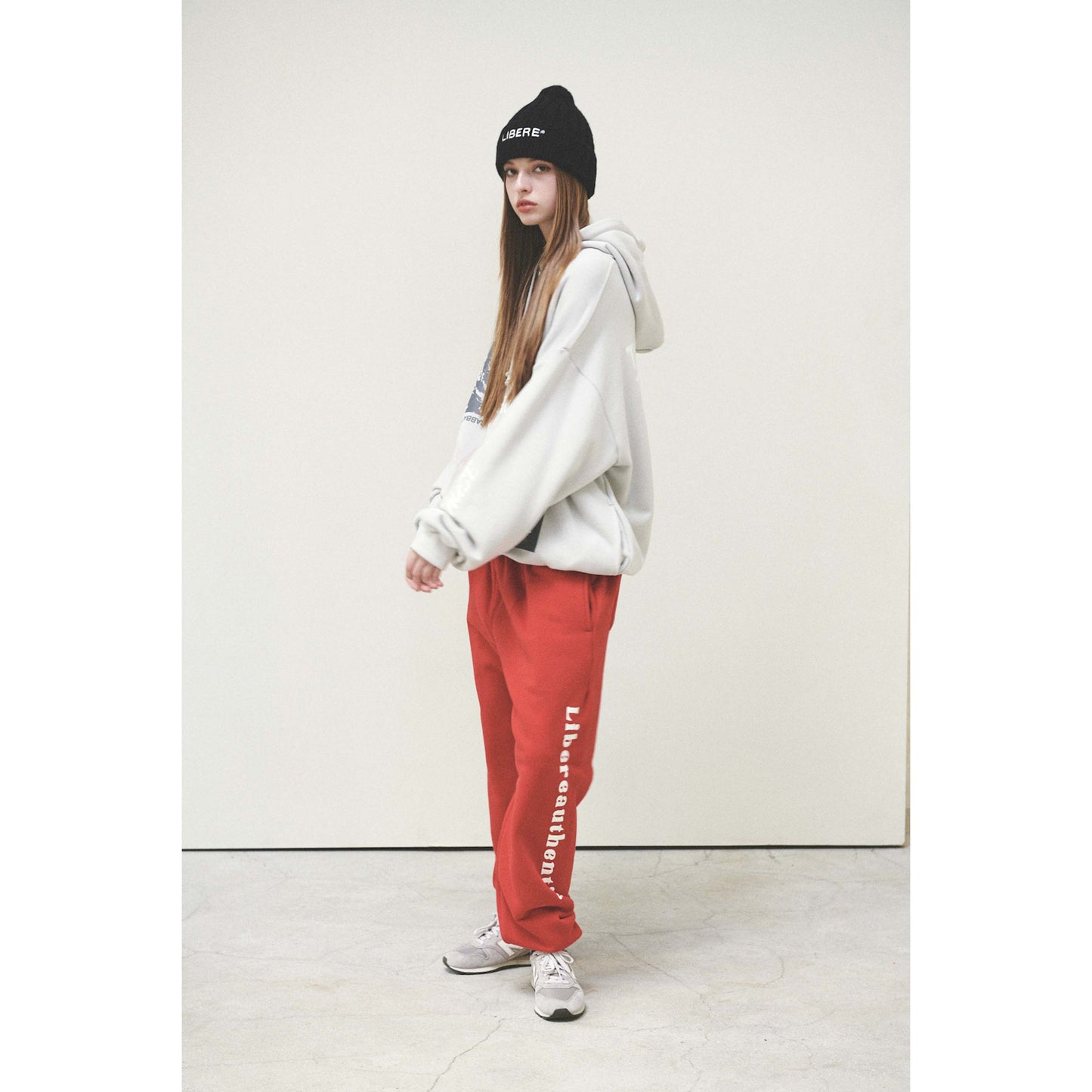 COLLAGE HOODIE / LIGHT GRAY