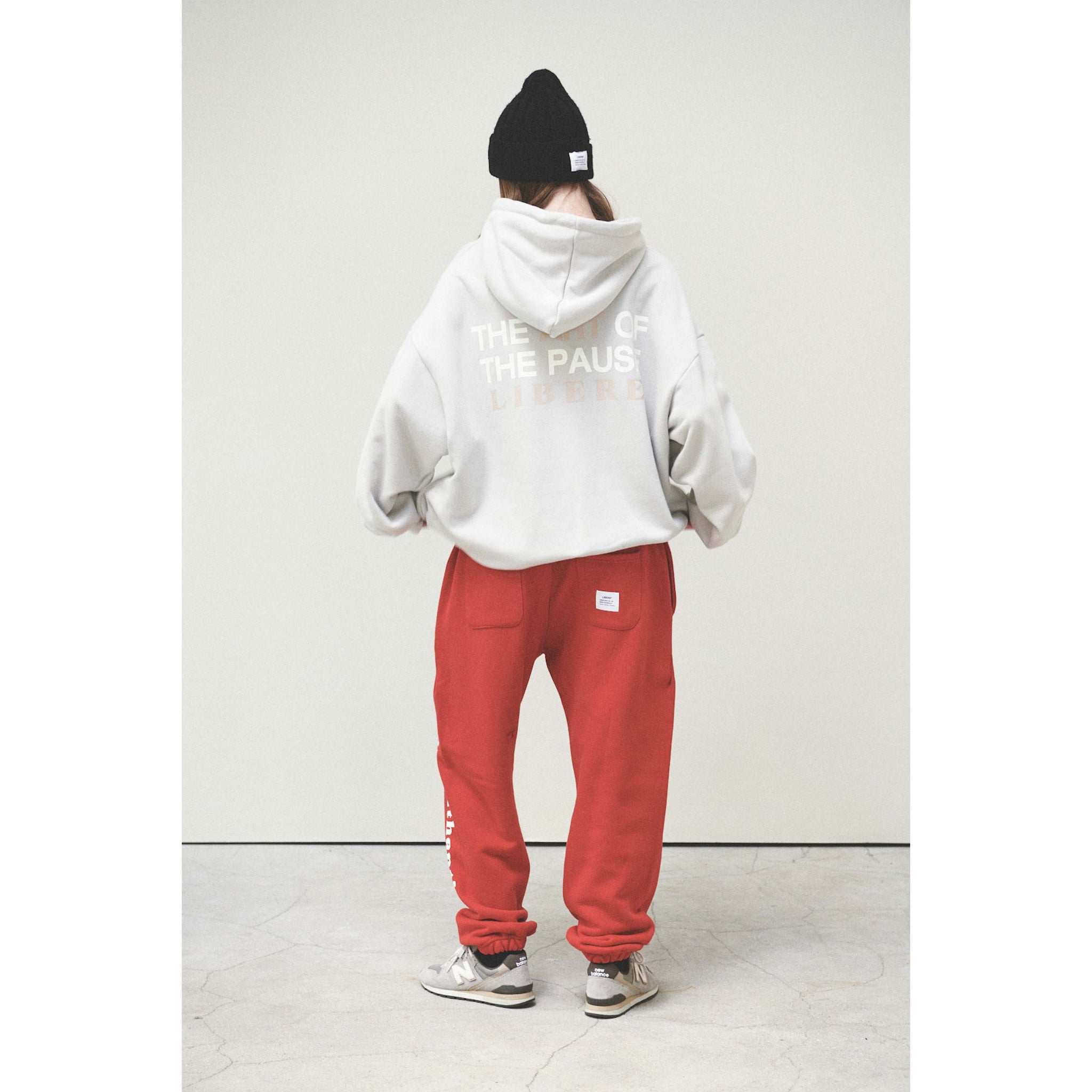 COLLAGE HOODIE / LIGHT GRAY