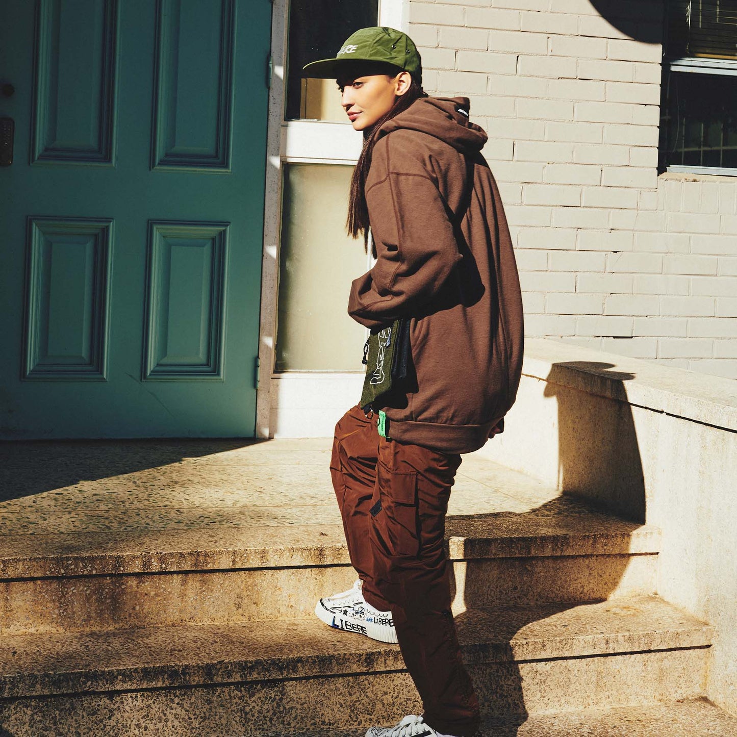 NP SARU PANTS / BROWN